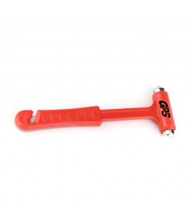 6 1/4 " Safety Hammer With Belt Cutter