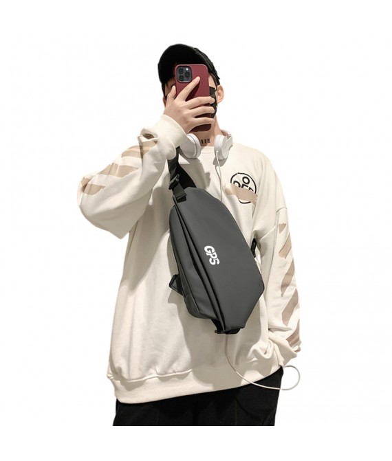 7 " Fashionable Waterproof Men's Chest Bag