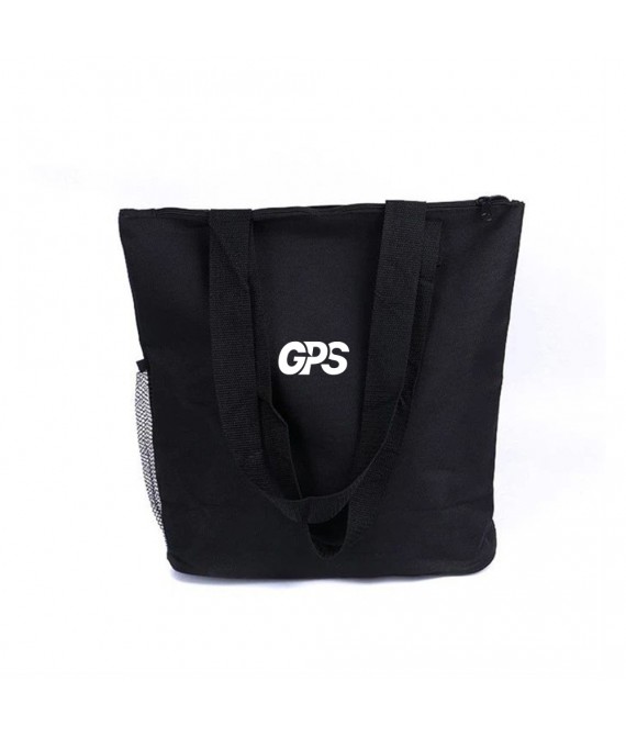 600D Oxford Black Shopping Bag