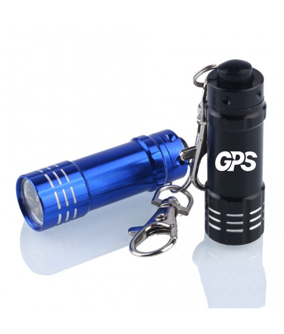 3 LED Flashlight with Lobster Clip