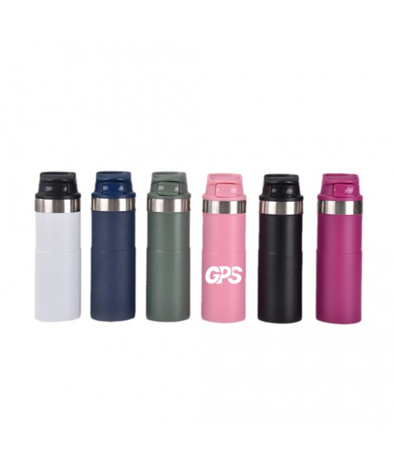 17 OZ Trigger Action Double Layer Insulated Cup