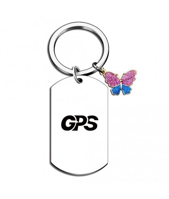 2 " Good Friend Stainless Keychain