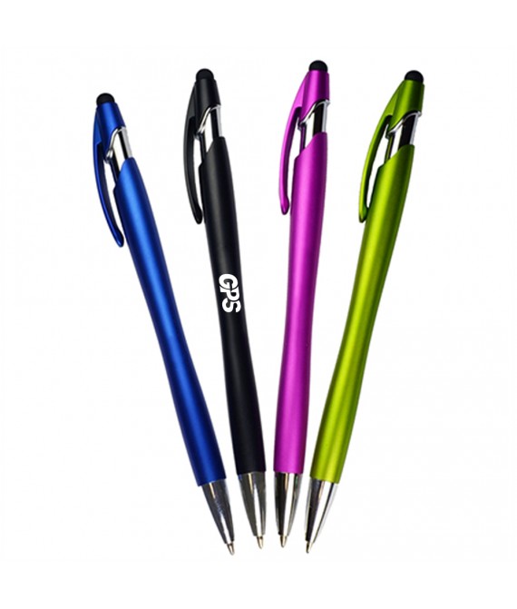 5 3/4 "European Design Ballpoint Pen with Stylus