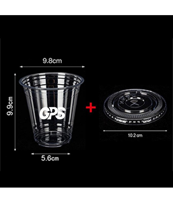 9 OZ. Plastic Disposable PET Cup