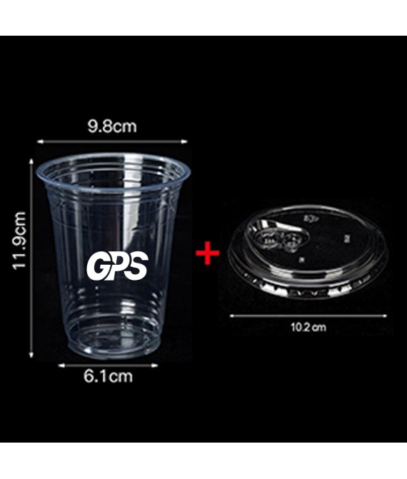 9 OZ. Plastic Disposable PET Cup