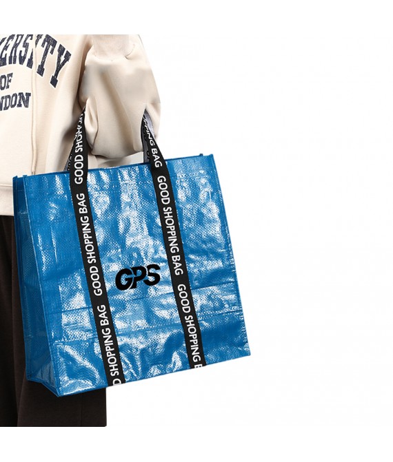 120 GSM Sewing Laminated PP Woven Tote Bag