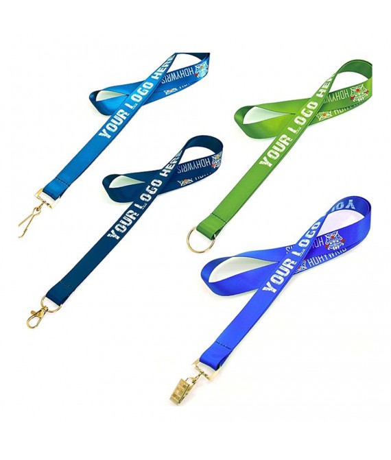  3/4" Single Ended Dye-Sublimation Lanyard 36" Length