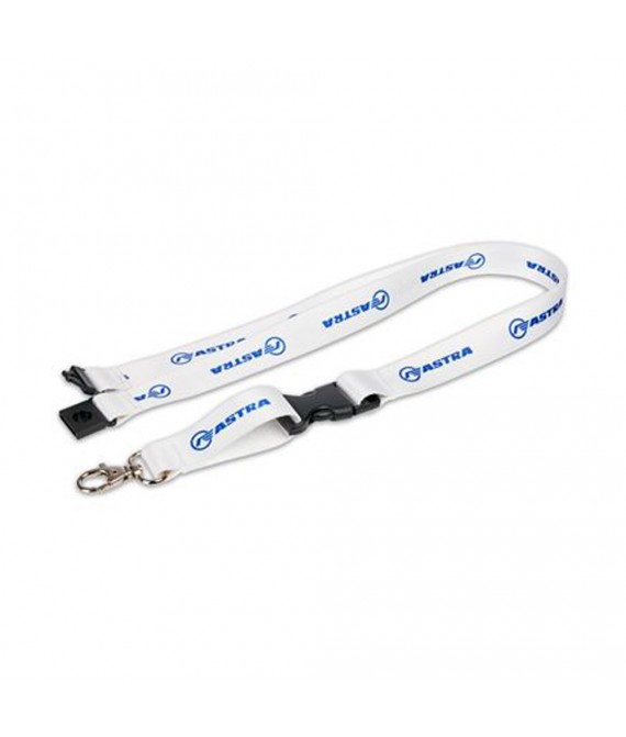  3/4" Single Ended Dye-Sublimation Lanyard w/Safety Break or Buckle Release