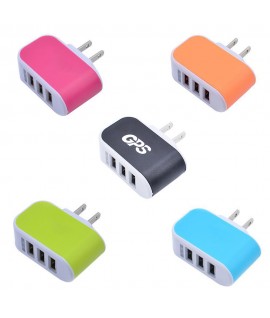 3 Port USB LED Luminous Charger
