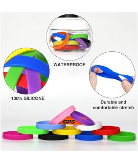 Custom Printed Silicone Wristbands
