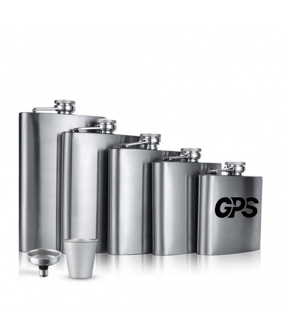 6oz Stainless Steel Hip Flask