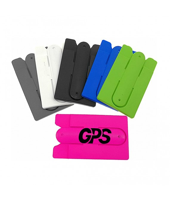 Silicone Card Case Mobile Phone Stand