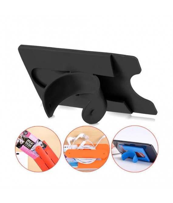 Silicone Card Case Mobile Phone Stand