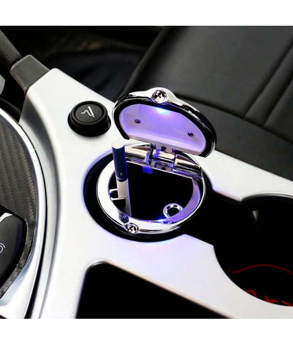 LED Metal Car Ashtray