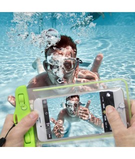 PVC Touch Screen Waterproof Bbag For Mobile Phones