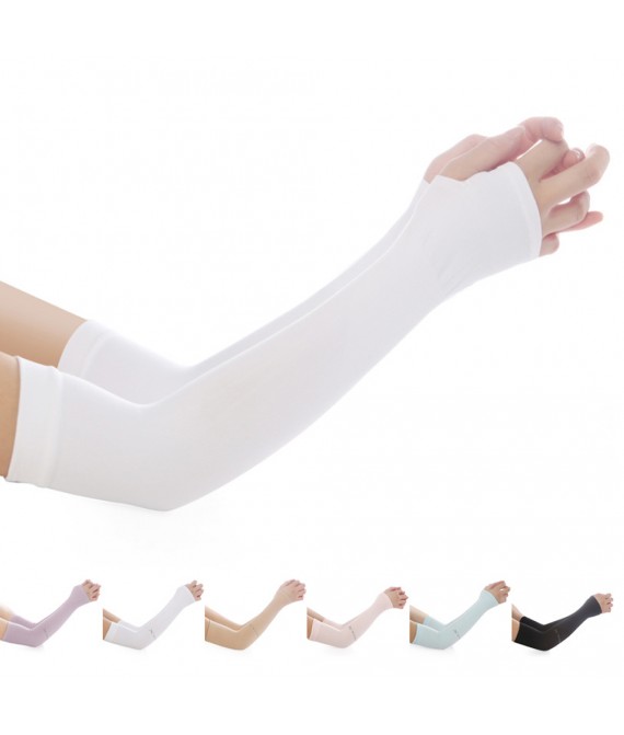 Extended ice sleeve outdoor gloves riding driving arm cover