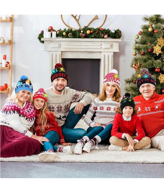 Christmas LED Knitted Hat