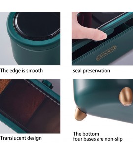 Four Grid Household Kitchen Seasoning Box