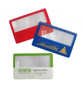 Ultra Thin Fresnel Portable Card Magnifying Glass