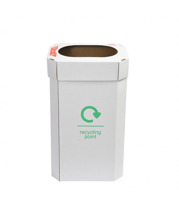 Disposable Customizable Cardboard Environmentally Friendly Trash Can
