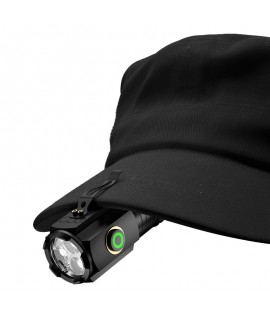 Strong Light Aluminum Alloy Cap Clip Lamp