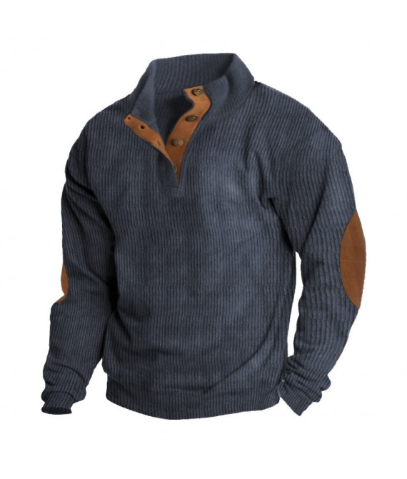 Men's Fashion Casual Long Sleeved Sweatshirt