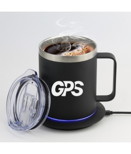 10oz Stainless Steel Heated Smart Coffee Mug