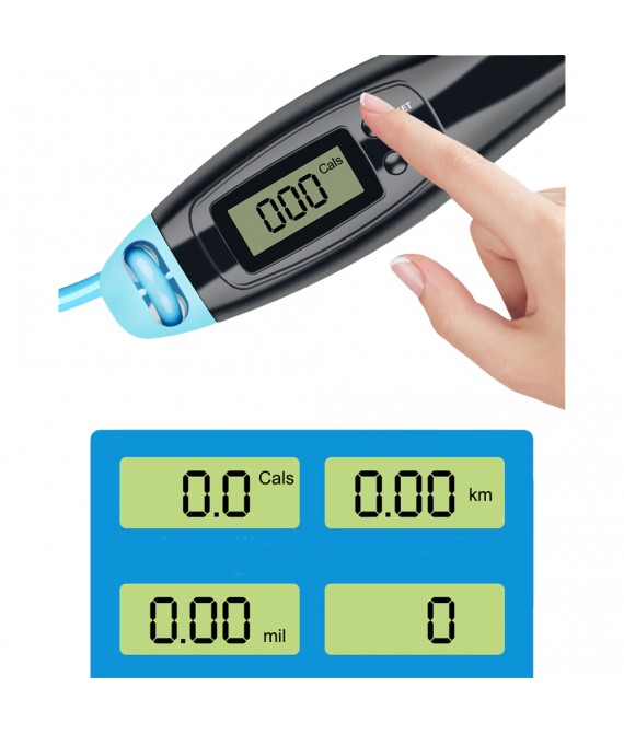 Intelligent Automatic Counting Cordless Skipping Rope