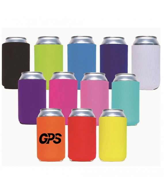 Neoprene Collapsible Canned Drinks Beverage Holder
