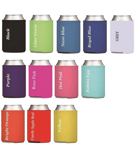 Neoprene Collapsible Canned Drinks Beverage Holder