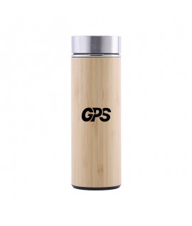 450ml Bamboo shell water bottle with tea infuse