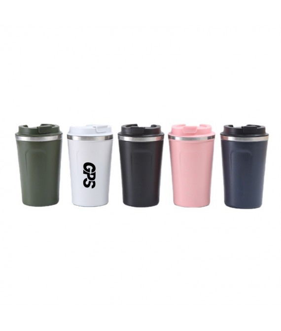 380ml double wall stainless steel coffee mugs with