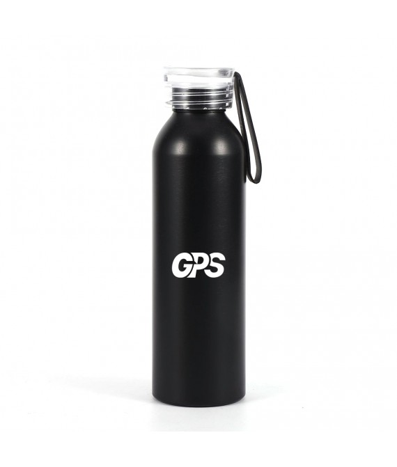 600ml Customized Promotional Aluminum Sport Water Bottle With Lid