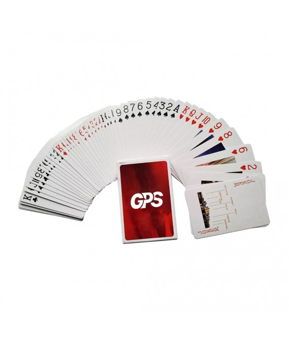 Playing card in case