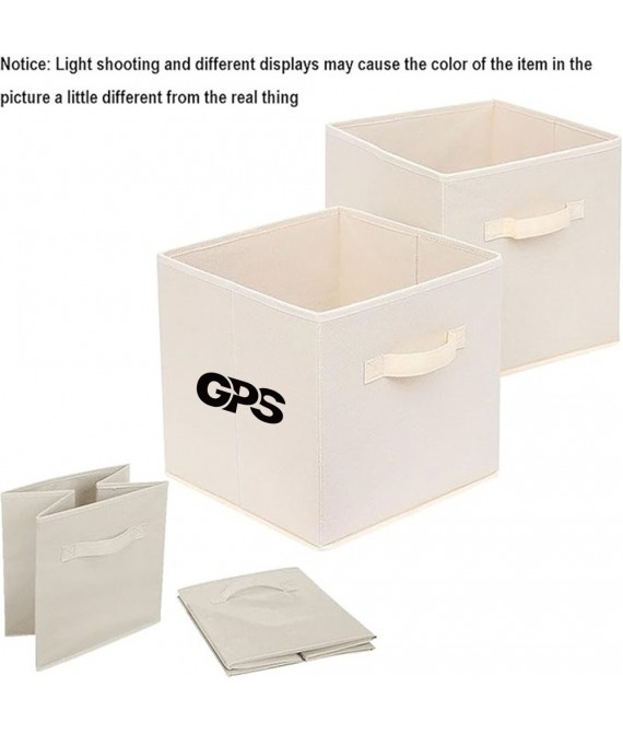 Collapsible Non woven Storage Cubes Boxes