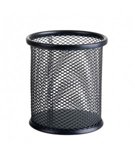 The wrought iron storage pen holder can store small items. It is suitable for a variety of occasions and is easy to carry without taking up space