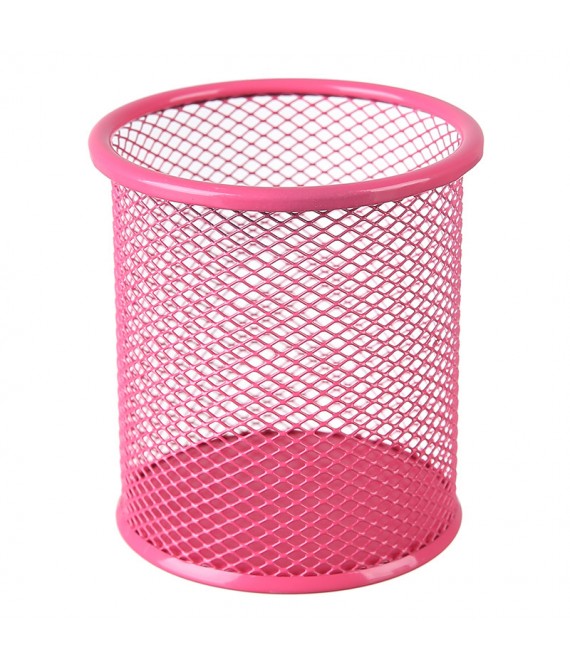 The wrought iron storage pen holder can store small items. It is suitable for a variety of occasions and is easy to carry without taking up space