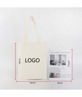 Customized LOGO canvas bag