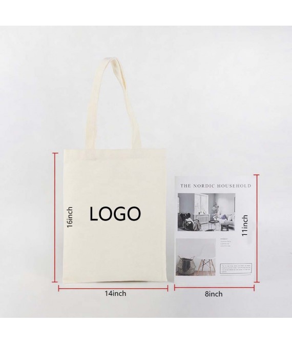 Customized LOGO canvas bag